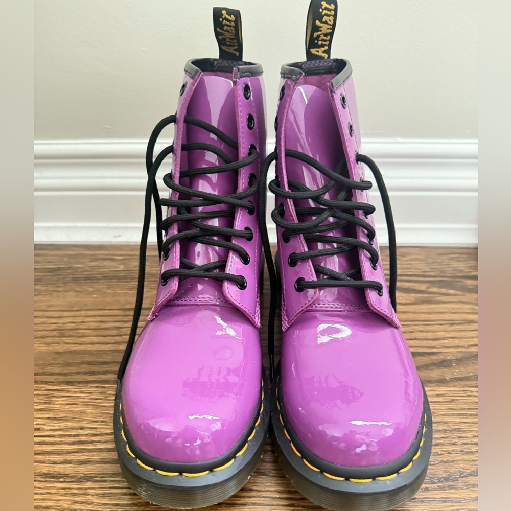 Purple Dr.Martens very gently used